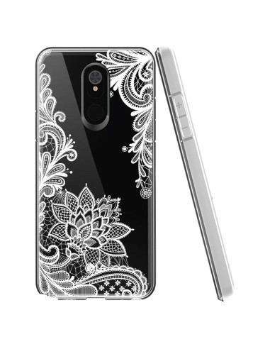 Funda Transparente Floral Sidande para LG Stylo 5 - TPU Delgado