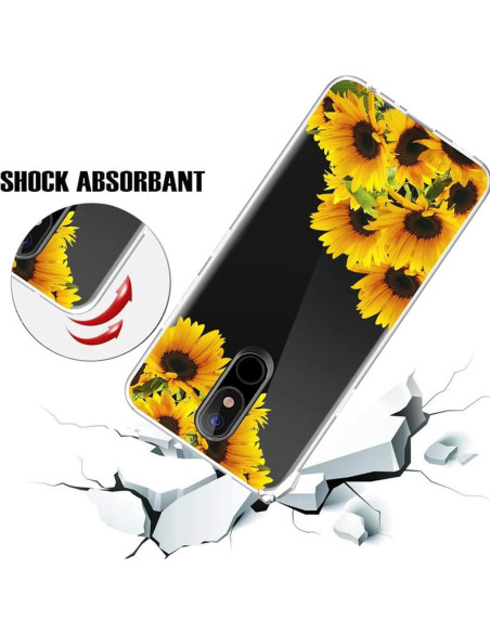 Funda TPU Girasol para LG Stylo 5/5X/5 Plus/5V - Ligera y Protectora