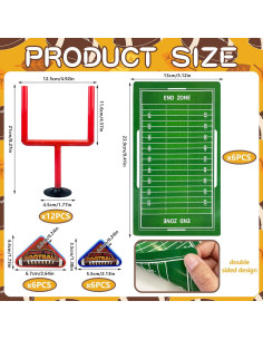 Juego de Fútbol de Mesa 30 PCS XIPEGPA con Balones y Porterías 2