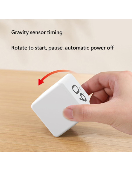 Temporizador Cubo MOBXPAR Blanco 15-20-30-60 Minutos Temporizador Cubo MOBXPAR Blanco 15-20-30-60 Minutos