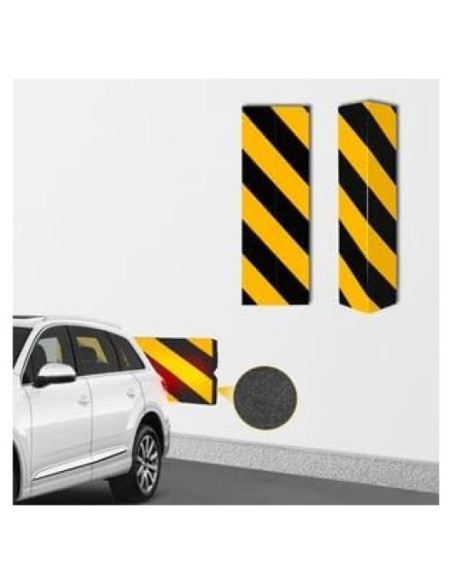 Protector de Pared de Garaje DGSL 2 Piezas Esquinas Espuma