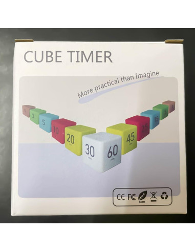 Temporizador Cubo MOBXPAR Blanco 15-20-30-60 Minutos