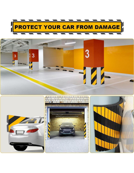 Protector de Pared de Garaje DGSL 2 Piezas Esquinas Espuma