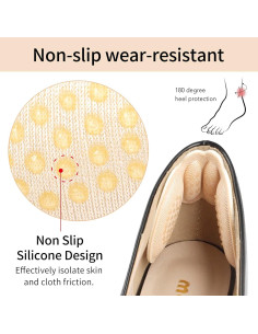 Almohadillas antideslizantes para talones EIRMAT - 4 pares 2