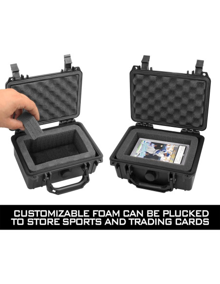 Caja de Almacenamiento para Tarjetas Deportivas CASEMATIX 20.32x16.51cm