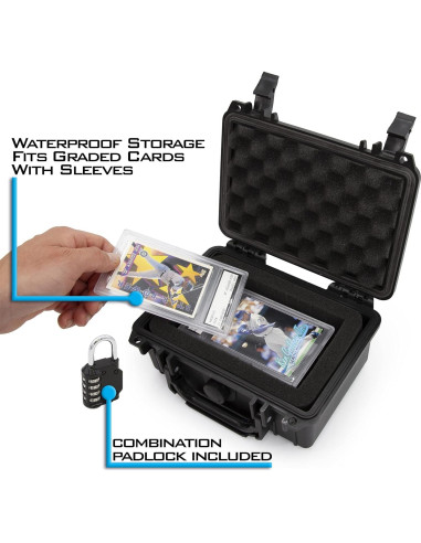 Caja de Almacenamiento para Tarjetas Deportivas CASEMATIX 20.32x16.51cm