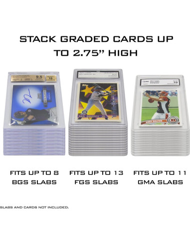 Caja de Almacenamiento para Tarjetas Deportivas CASEMATIX 20.32x16.51cm