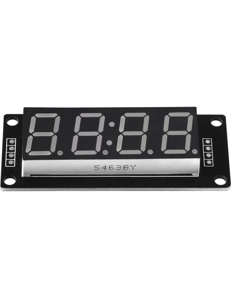 5PCS Módulo LED Digital TM1637 4 Dígitos 7 Segmentos Azul