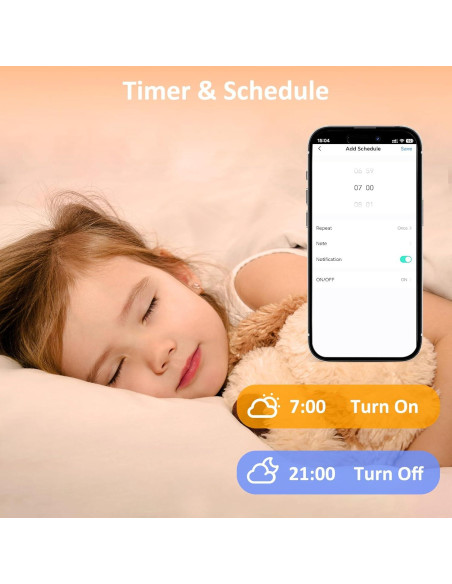 Downlight LED empotrado inteligente inShareplus 5W RGB 6 unidades