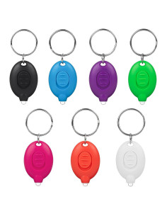 Linterna LED de Llavero Uaimvie 7 Pcs Ultra Brillante