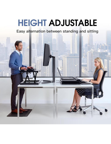 Soporte de Teclado y Ratón Ergonómico RQUOIRE Ajustable 5 Niveles