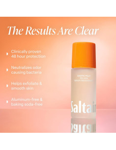 Desodorante Serum Saltair Pulpa Exótica 2x48.2g Roll On Libre de Aluminio 2