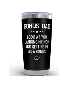 Vaso Térmico KLUBI 20oz Negro para Papá Extra - Regalo Día del Padre