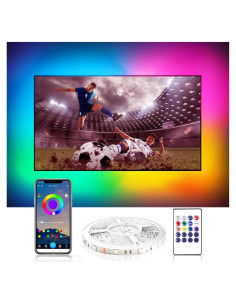 Luces LED para TV DAYBETTER 3m RGB con control APP y remoto