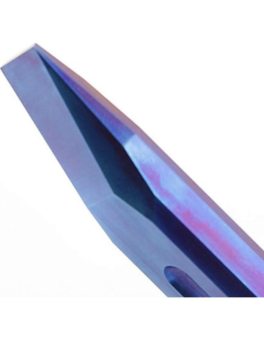 Barra de Palanca Multifuncional Just-Ti de Titanio 125mm Azul