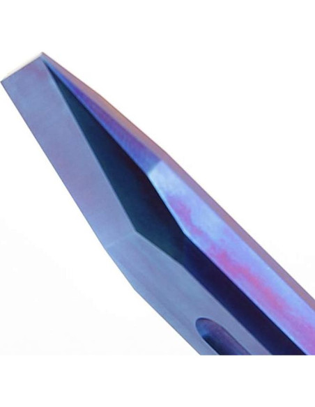 Barra de Palanca Multifuncional Just-Ti de Titanio 125mm Azul