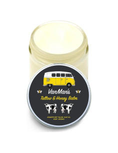 Bálsamo Hidratante Facial Vanman's 170g - Sebo de Res y Miel