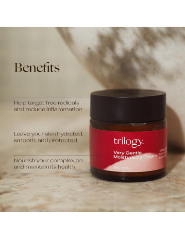 Crema Hidratante Trilogy SyriCalm con Ácido Hialurónico 59 ml