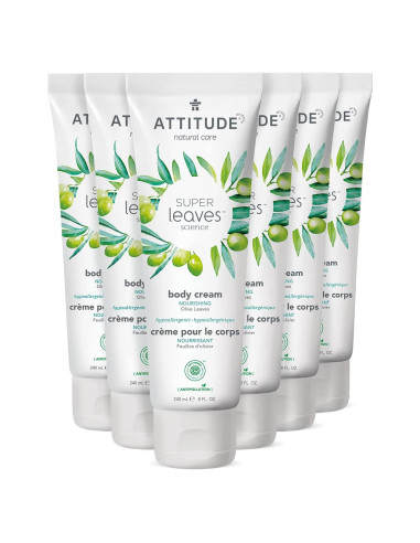 Crema Corporal ATTITUDE 236.6 ML Hidratante Pera y Ámbar