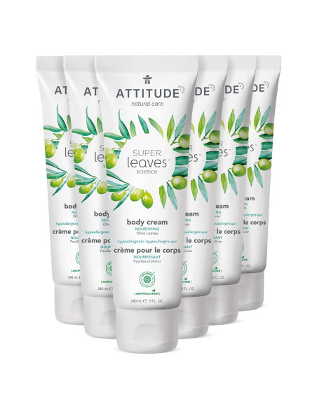 Crema Corporal ATTITUDE 236.6 ML Hidratante Pera y Ámbar