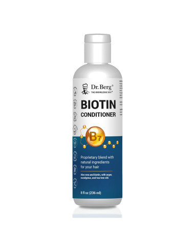 Acondicionador de Biotina Dr. Berg 236 ml - Hidratante y Revitalizante