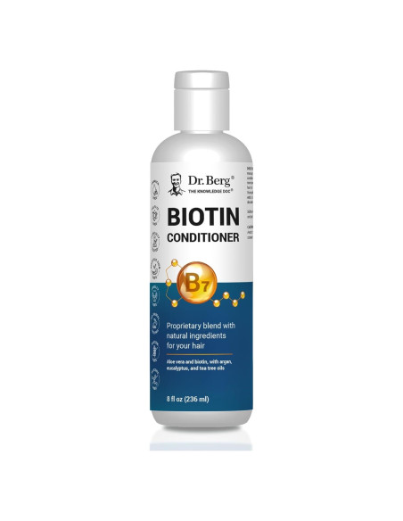 Acondicionador de Biotina Dr. Berg 236 ml - Hidratante y Revitalizante