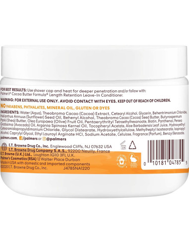 Acondicionador Profundo Palmer's Manteca de Cacao 240g - Nutre y Fortalece