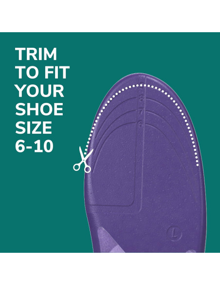 Plantillas Dr. Scholl para Prevenir el Dolor Mujeres 6-10