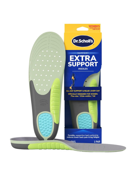 Plantillas de Soporte Extra Dr. Scholl para Mujeres Talla 6-11 Plantillas de Soporte Extra Dr. Scholl para Mujeres Talla 6-11