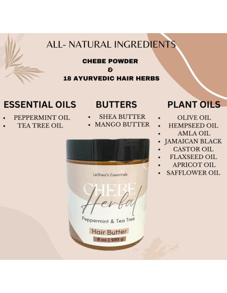 Mantequilla de Chebe Le Shea's Essentials 227g Crecimiento Cabello