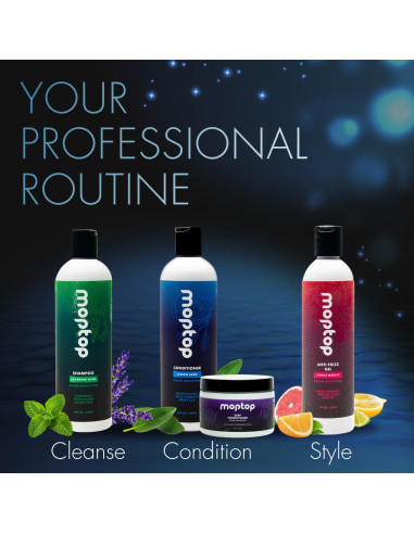 Acondicionador Diario MopTop 946 ml - Hidratante Capilar Sin Sulfatos