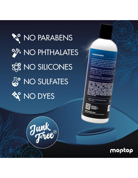 Acondicionador Diario MopTop 946 ml - Hidratante Capilar Sin Sulfatos