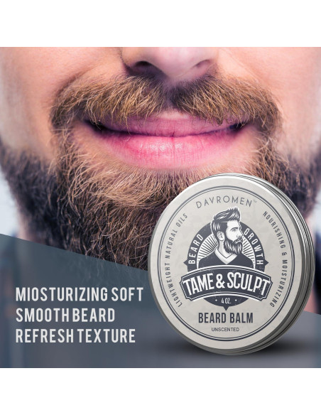 Bálsamo para Barba Davromen 113.4 g - Estiliza y Suaviza