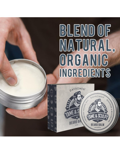 Bálsamo para Barba Davromen 113.4 g - Estiliza y Suaviza