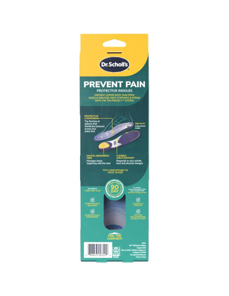Plantillas Dr. Scholl para Prevenir el Dolor Mujeres 6-10