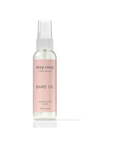 Aceite Bare Deep Steep 60ml Agua de Rosa y Aloe Orgánico