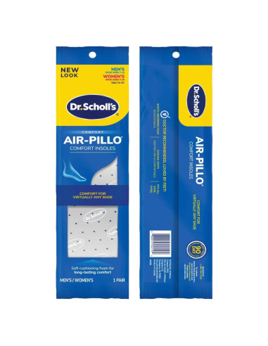 Plantillas Dr. Scholl's Air-Pillo - 3 Pares para Hombre y Mujer