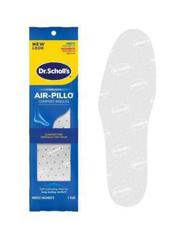 Plantillas Dr. Scholl's Air-Pillo - 3 Pares para Hombre y Mujer