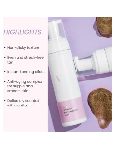 Mousse Autobronceador Anti-Envejecimiento VENICEBODY 200 ml 2