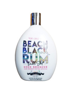 Loción Bronceadora Tan Asz U Playa Ron Negro 400X 384g