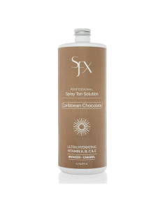 SunFX Spray Bronceador Natural 1L Medio Verano Chocolate