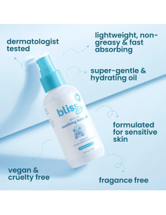 Aceite para Bebés Bliss 118 ml, Natural y Vegano, Sin Fragancia 2
