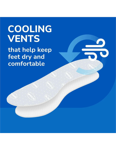 Plantillas Dr. Scholl's Air-Pillo - 3 Pares para Hombre y Mujer