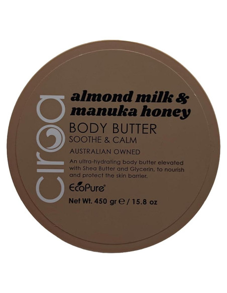 Mantequilla Corporal Ciroa Soothe & Calm 450g Almendra y Miel