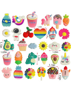 Encantos para Zapatos Monochef - Paquete de 30 Unidades 2