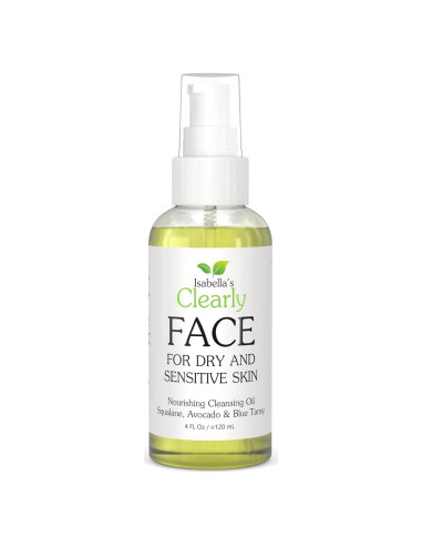 Limpiador Facial de Aceite Clearly FACE 130g - Piel Seca y Sensible