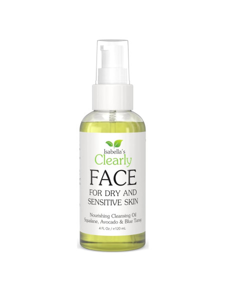 Limpiador Facial de Aceite Clearly FACE 130g - Piel Seca y Sensible