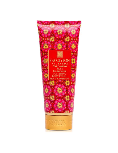 Exfoliante Corporal Suave en Ducha SPA CEYLON 150g Cardamomo Rosa