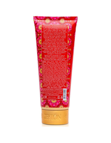 Exfoliante Corporal Suave en Ducha SPA CEYLON 150g Cardamomo Rosa