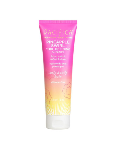 Crema Definidora de Rizos Pacifica Piña Swirl 118.3 ml - Control de Frizz